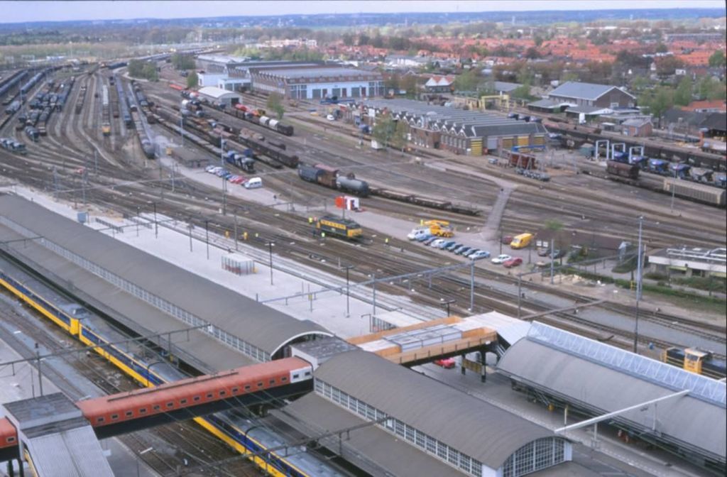 Historische foto van Station in Amersfoort