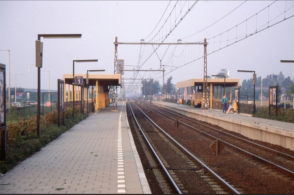 Historische foto van Station in Amersfoort