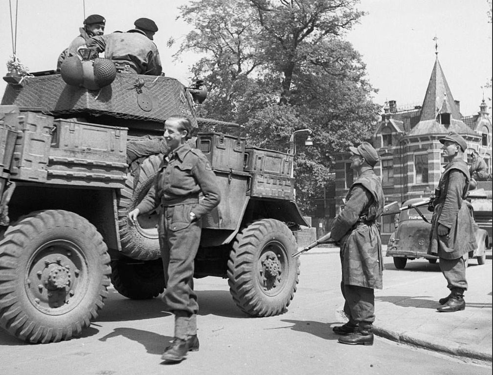 Historische foto van Tweede Wereldoorlog in Amersfoort