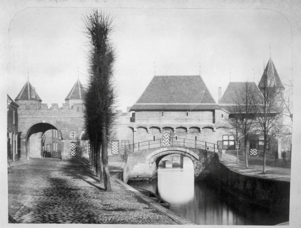Historische foto van Poorten in Amersfoort