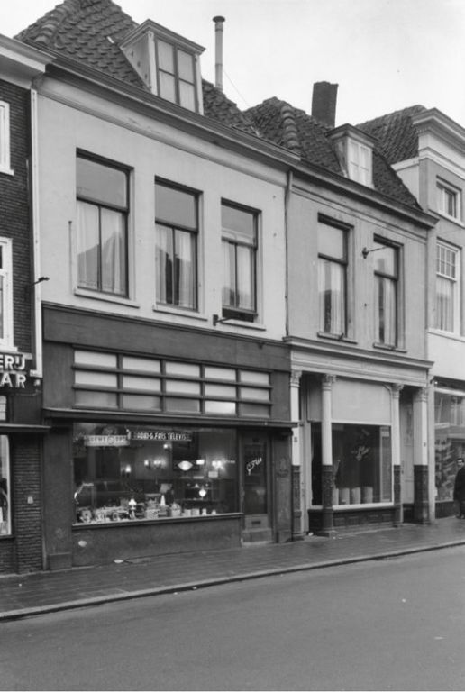 Historische foto van Langestraat in Amersfoort