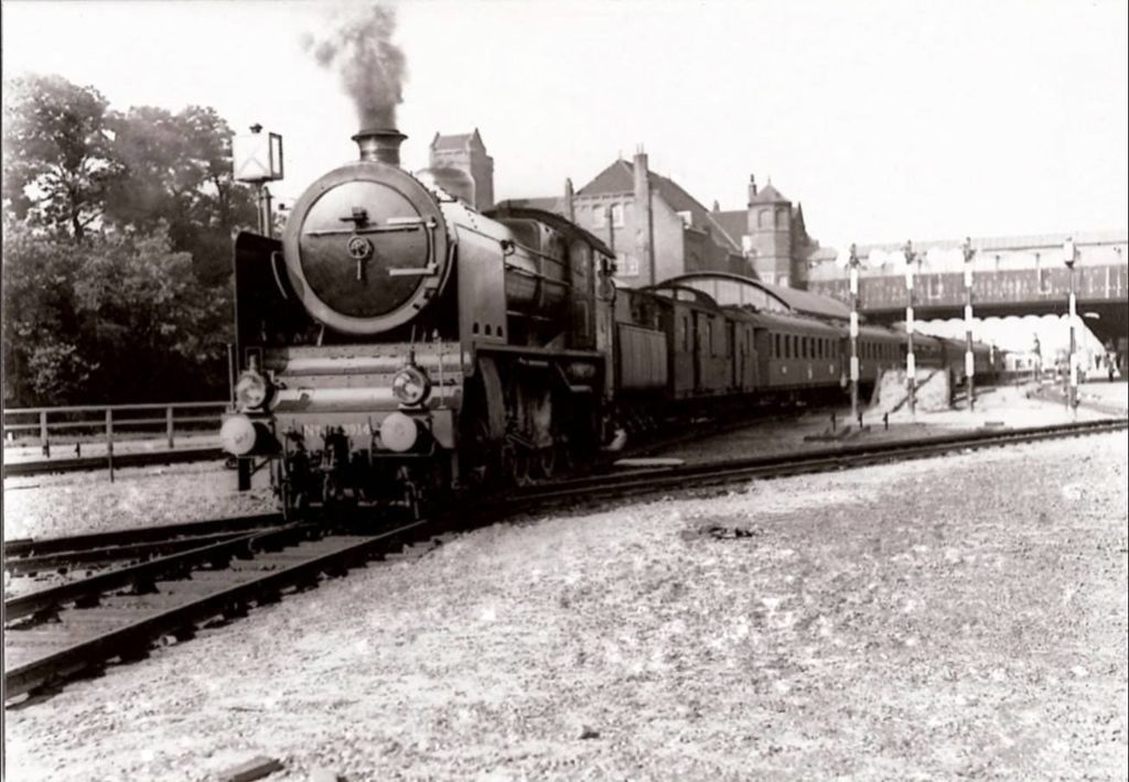 Historische foto van Station in Amersfoort