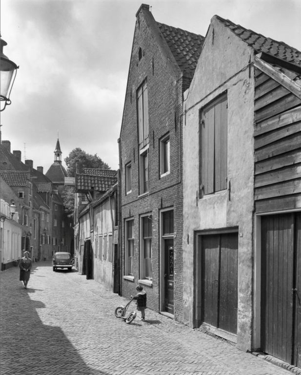Historische foto van Muurhuizen in Amersfoort