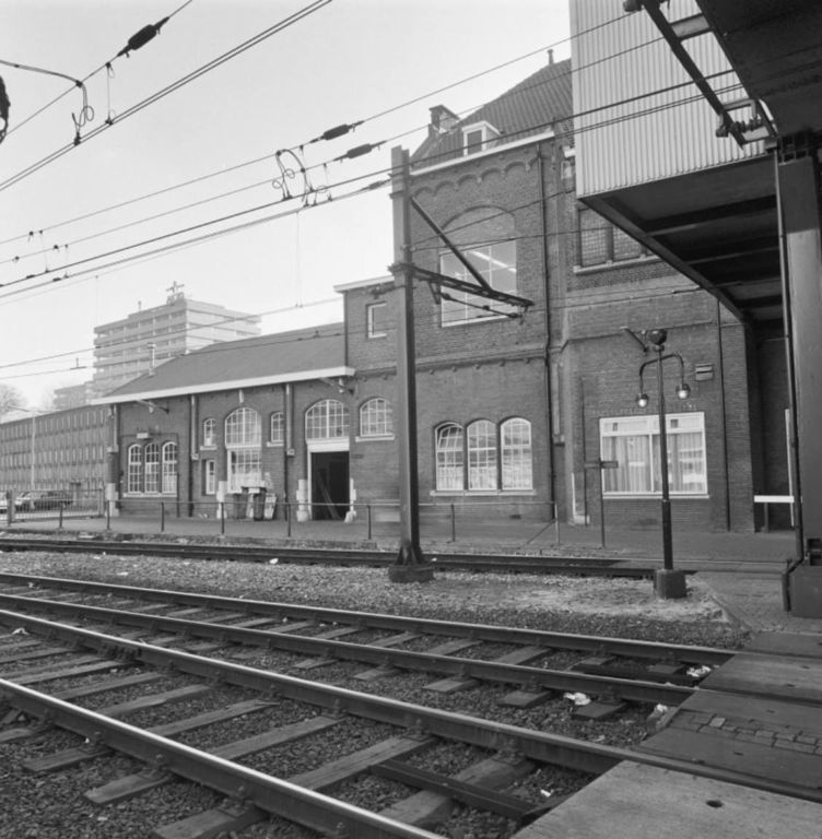 Historische foto van Station in Amersfoort