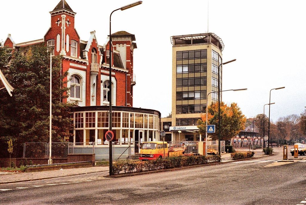 Historische foto van Stationsplein in Amersfoort