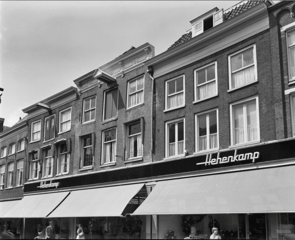 Historische foto van Langestraat in Amersfoort