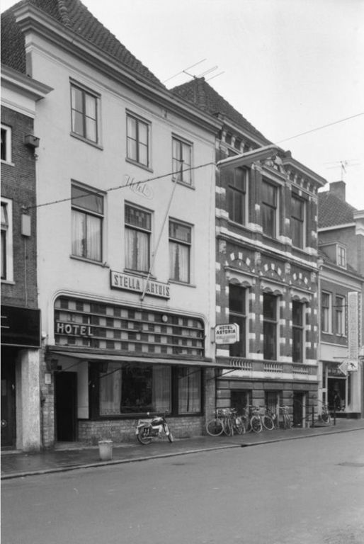 Historische foto van Langestraat in Amersfoort
