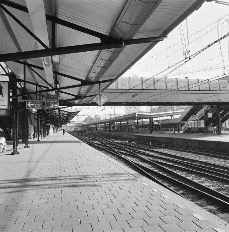 Historische foto van Station in Amersfoort