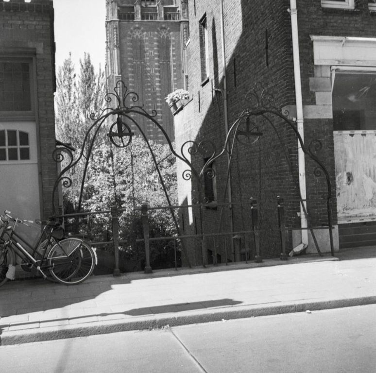 Historische foto van Langestraat in Amersfoort
