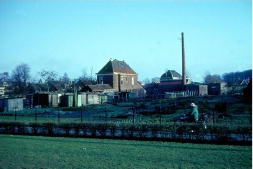 Historische foto van Blekerseiland in Amersfoort