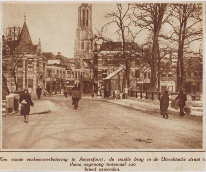 Historische foto van Utrechtsestraat in Amersfoort