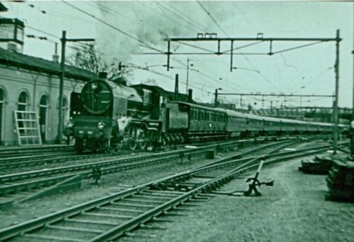Historische foto van Station in Amersfoort
