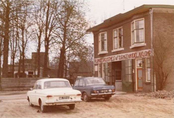 Historische foto van Smallepad in Amersfoort