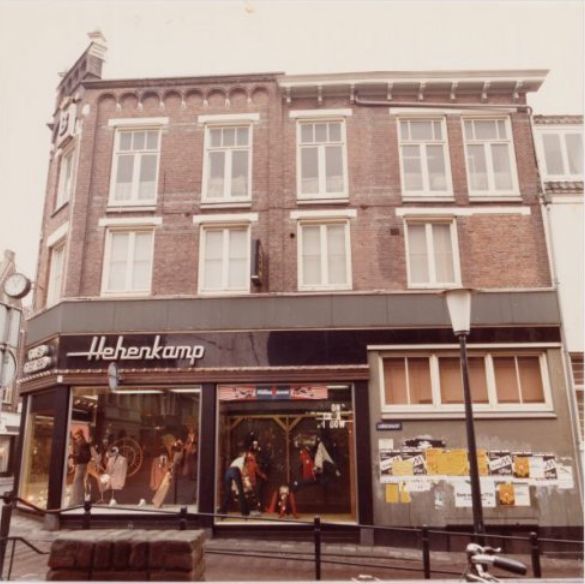 Historische foto van Langestraat in Amersfoort