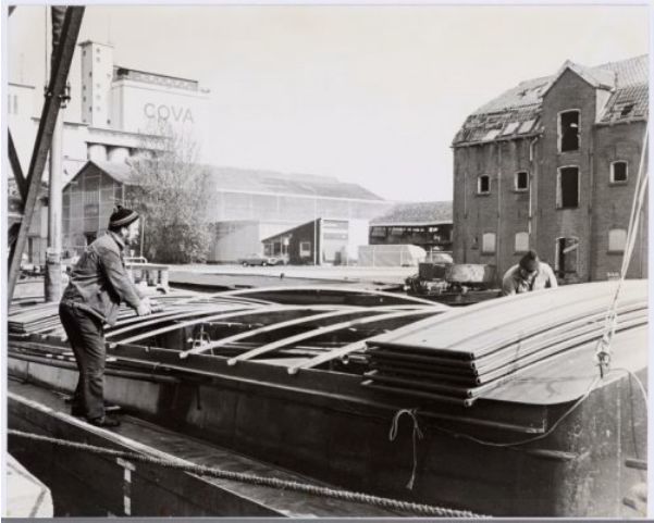 Historische foto van Haven in Amersfoort