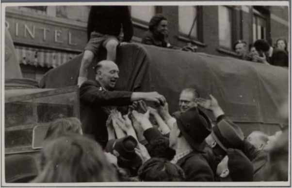 Historische foto van Tweede Wereldoorlog in Amersfoort