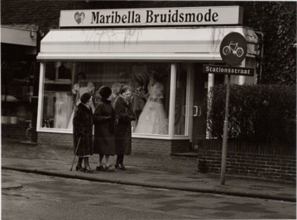 Historische foto van Stationsstraat in Amersfoort