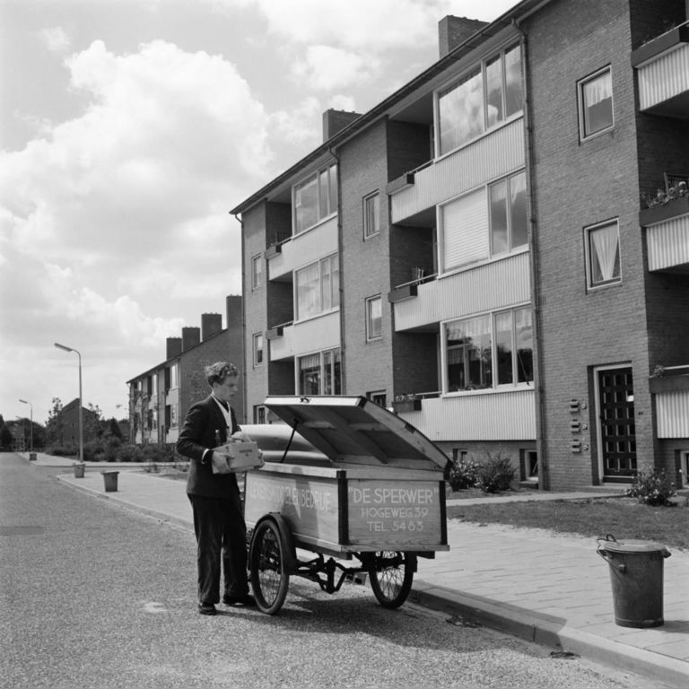 Historische foto van Bosweg in Amersfoort