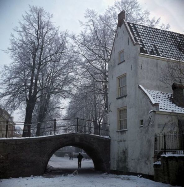 Historische foto van Langegracht in Amersfoort