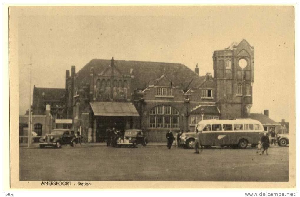 Historische foto van Station in Amersfoort
