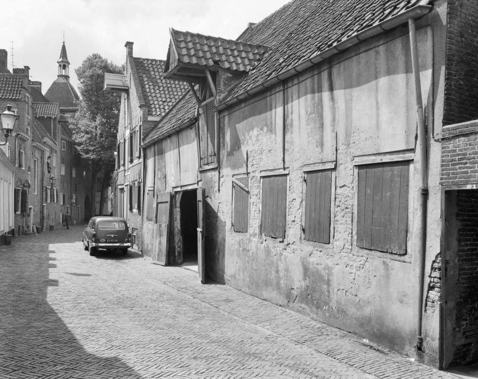 Historische foto van Muurhuizen in Amersfoort