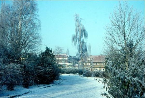 Historische foto van Bisschopsweg in Amersfoort