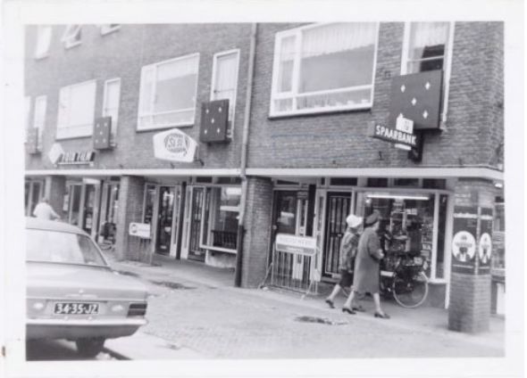 Historische foto van Euterpeplein in Amersfoort
