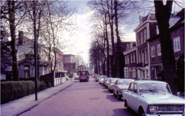 Historische foto van Snouckaertlaan in Amersfoort
