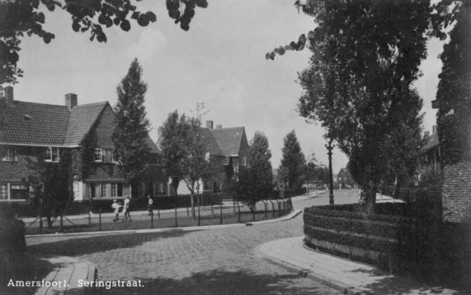 Historische foto van Seringstraat in Amersfoort