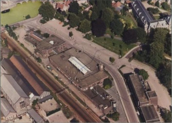 Historische foto van Luchtfoto's in Amersfoort