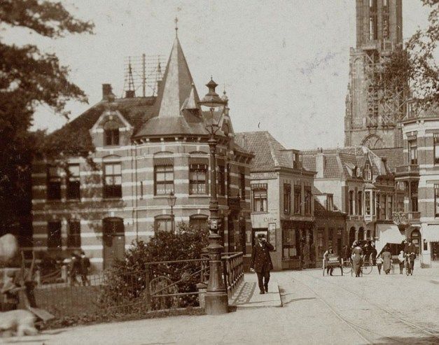 Historische foto van Utrechtsestraat in Amersfoort