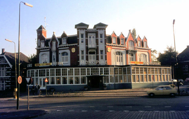 Historische foto van Stationsplein in Amersfoort