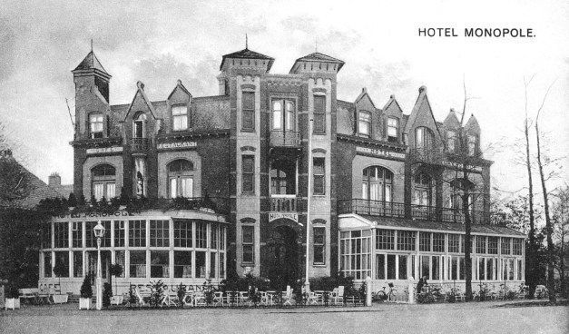 Historische foto van Stationsplein in Amersfoort
