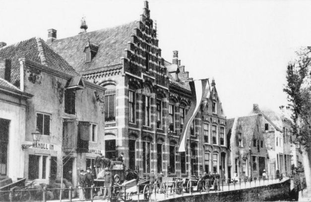 Historische foto van Kortegracht in Amersfoort