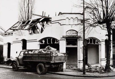 Historische foto van Snouckaertlaan in Amersfoort