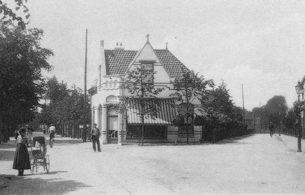 Historische foto van Snouckaertlaan in Amersfoort