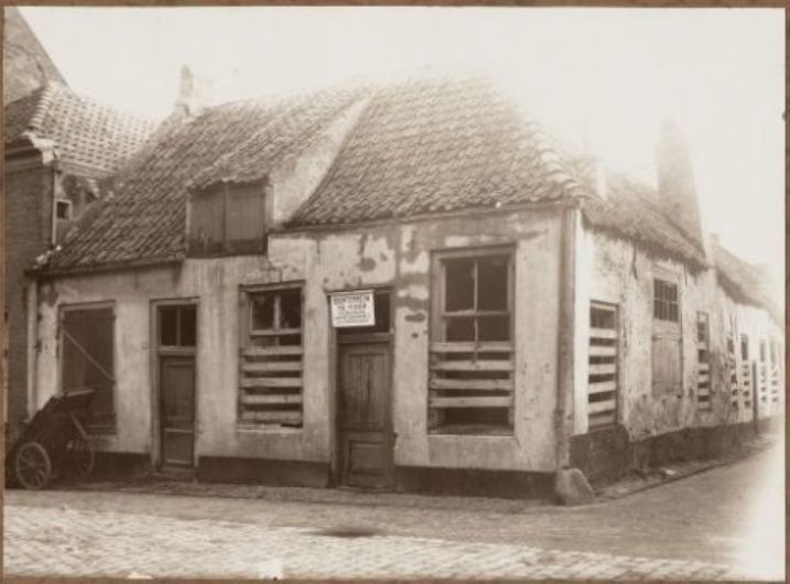 Historische foto van Bloemendalsestraat in Amersfoort