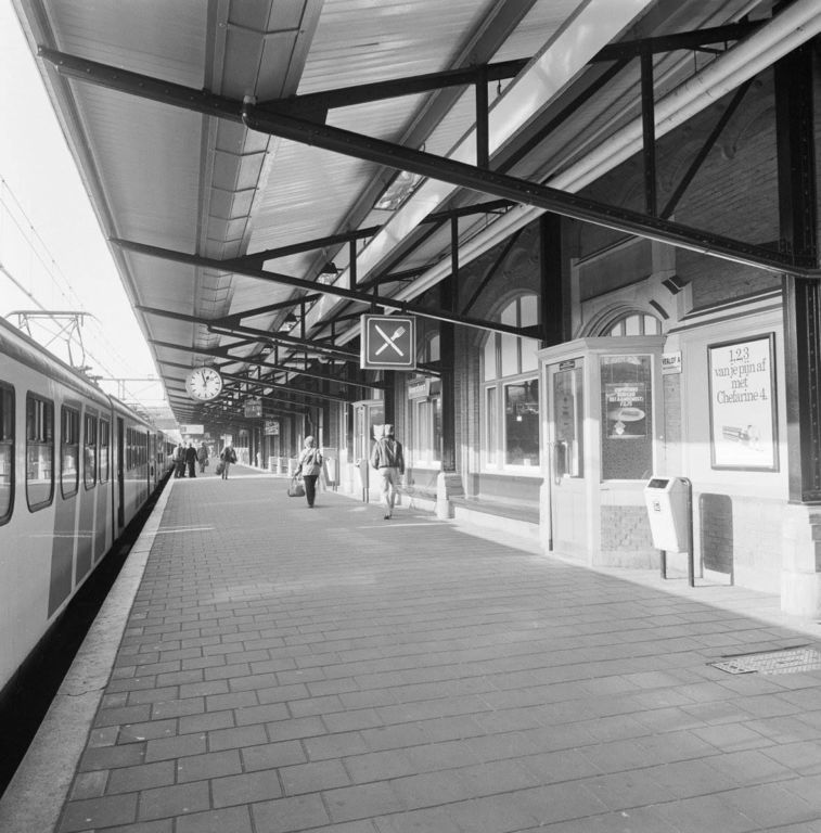 Historische foto van Station in Amersfoort