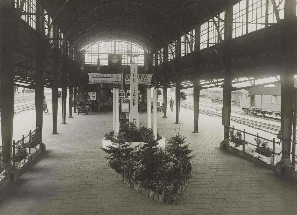 Historische foto van Station in Amersfoort