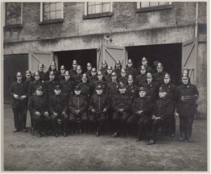 Historische foto van Brandweer in Amersfoort