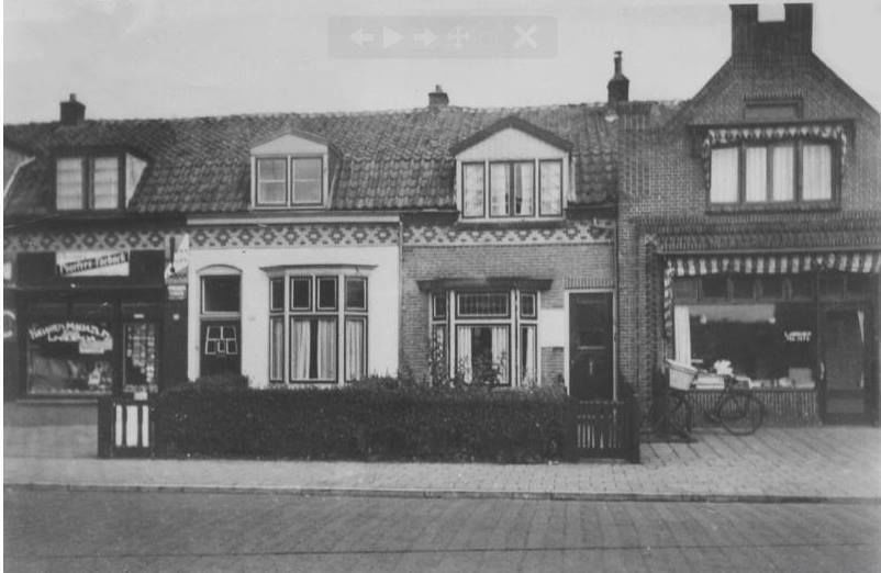 Historische foto van Leusderweg in Amersfoort