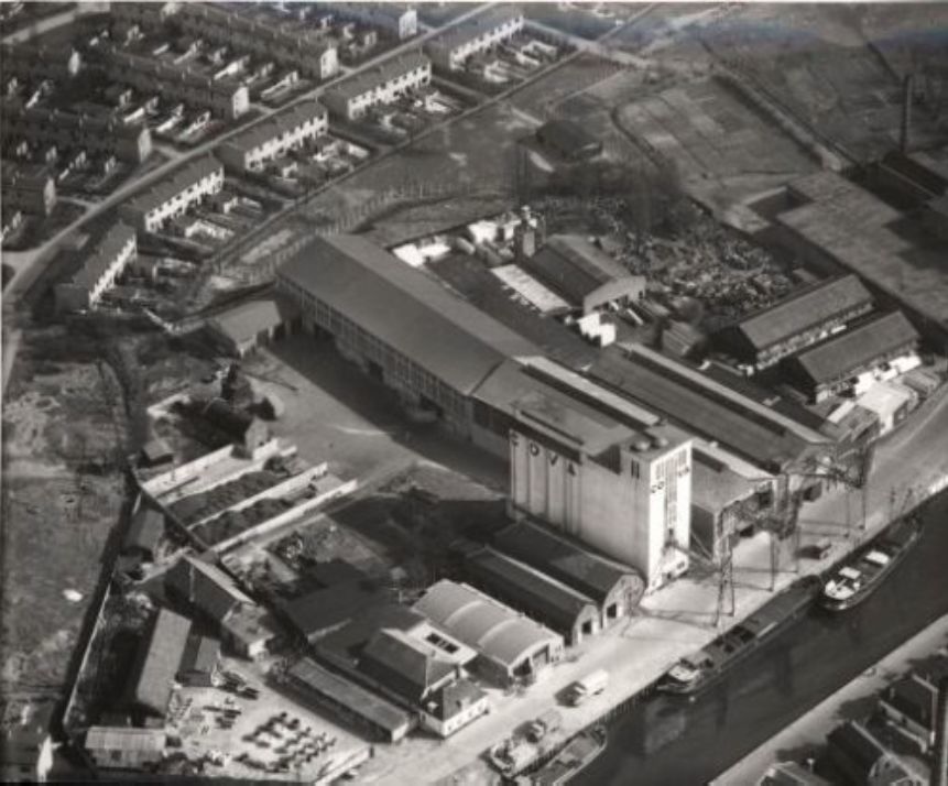 Historische foto van Luchtfoto's in Amersfoort