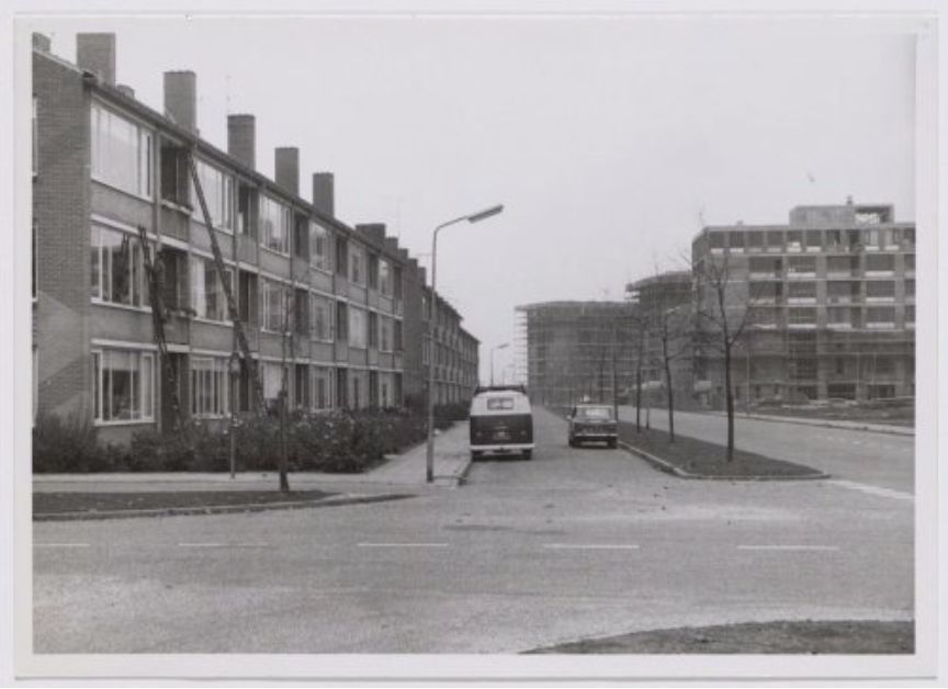 Historische foto van Mozartweg in Amersfoort