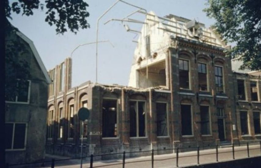 Historische foto van Kortegracht in Amersfoort