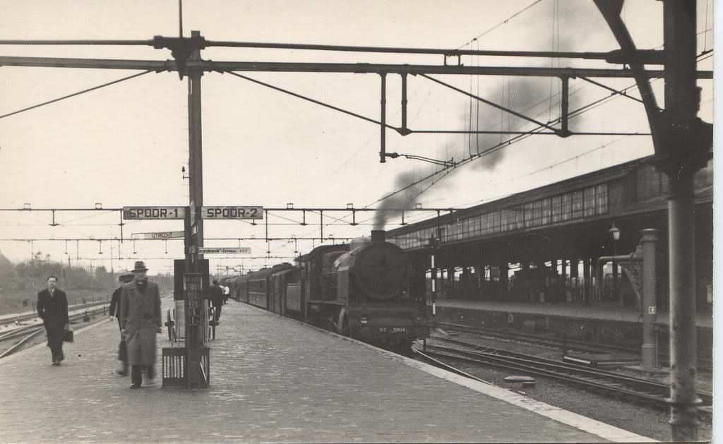 Historische foto van Station in Amersfoort