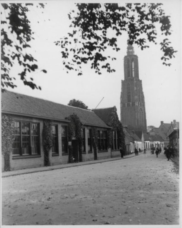 Historische foto van Hellestraat in Amersfoort
