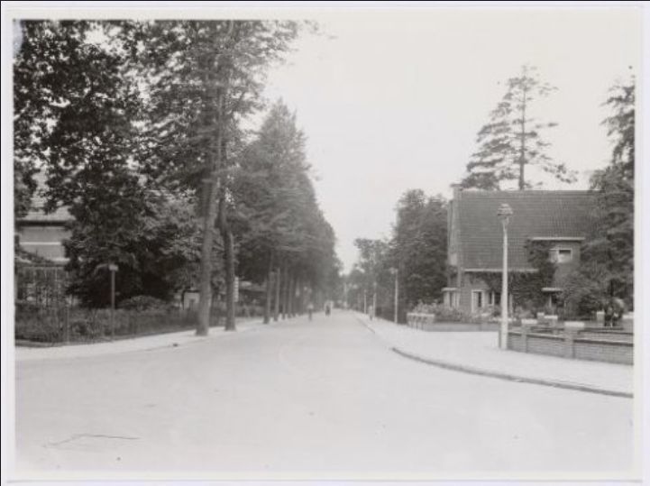 Historische foto van Snouckaertlaan in Amersfoort