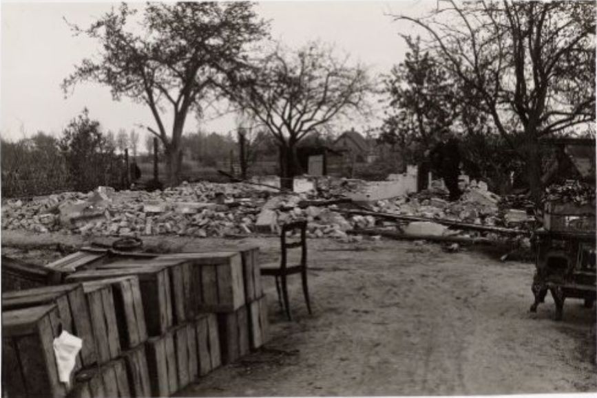 Historische foto van Tweede Wereldoorlog in Amersfoort