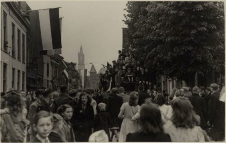 Historische foto van Tweede Wereldoorlog in Amersfoort