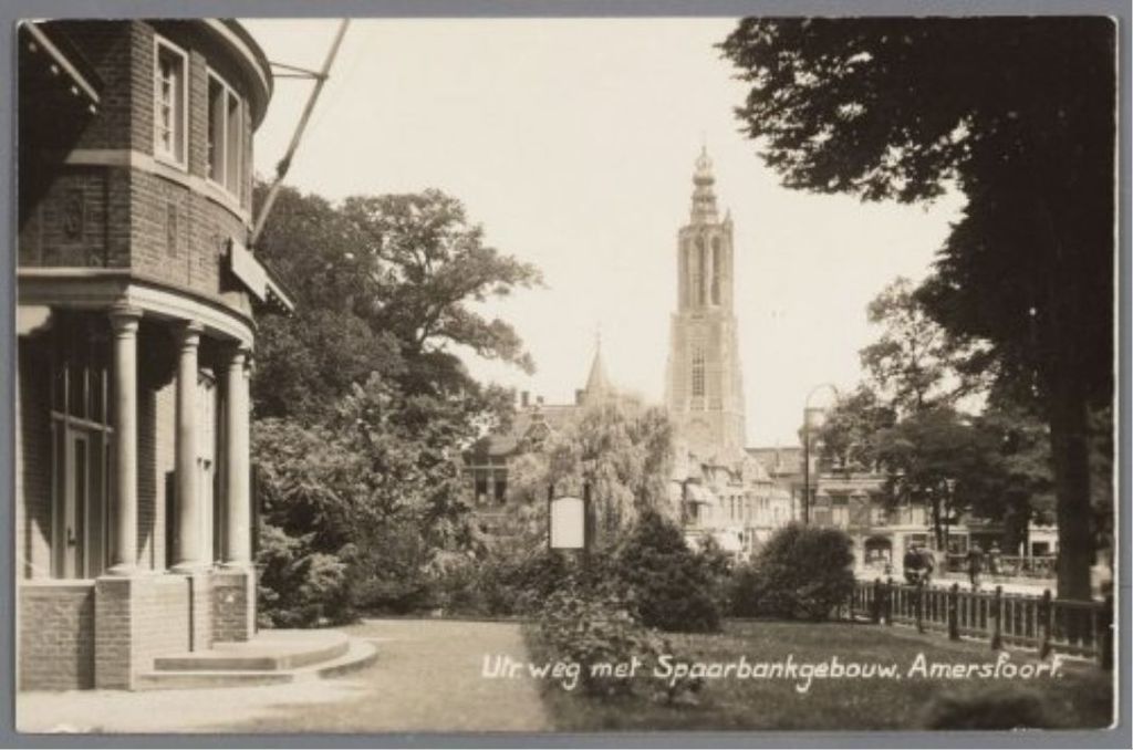 Historische foto van Utrechtseweg in Amersfoort